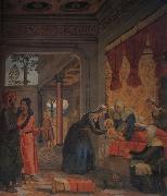 Juan de Borgona Toledo,Cathedral,Chapter room , France oil painting artist